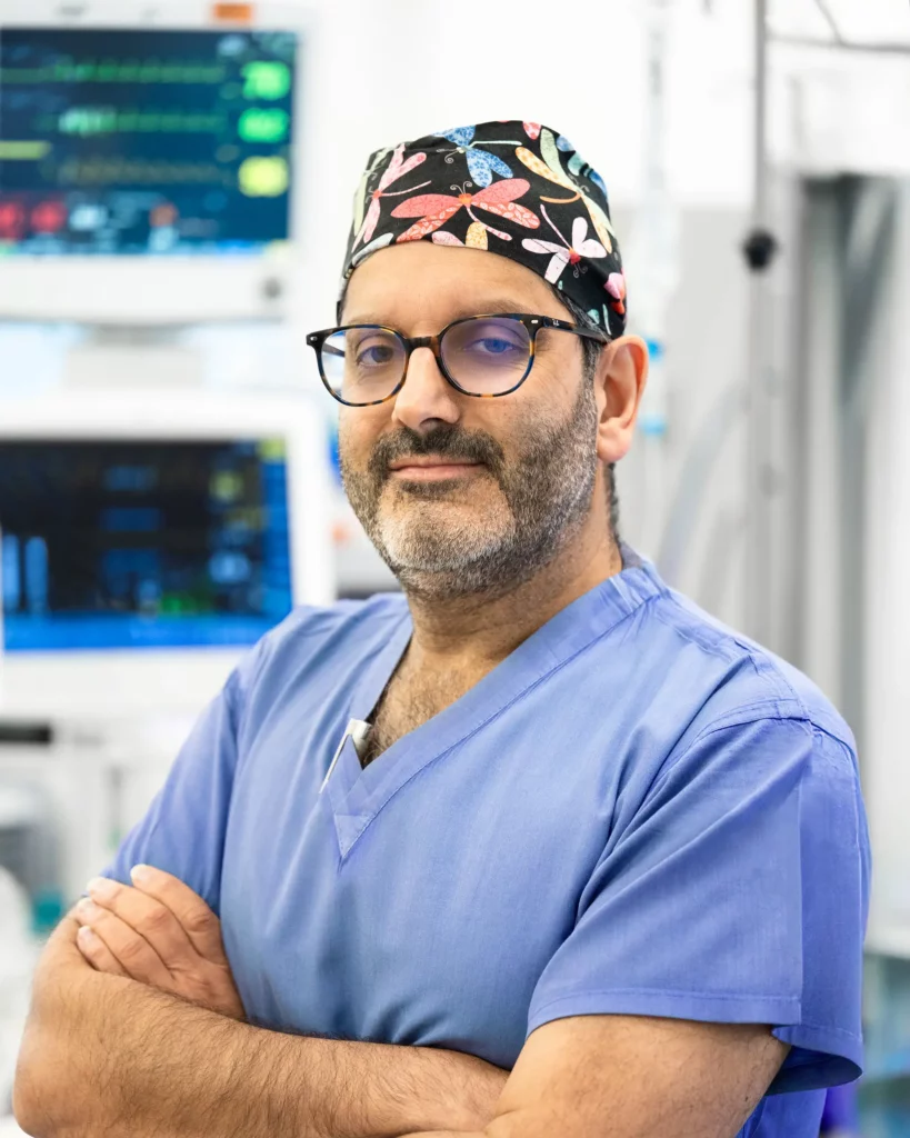 Consultant Anaesthetist Dr Sanjiv Carl Chhaya